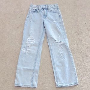 Light wash jeans for kids